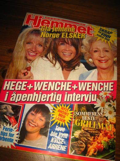 1997 nr 030 Hjemmet HEGE SKØYEN- WENCHE MYHRE - WENCHE FOSS