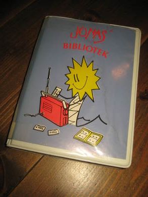 JONAS BIBLIOTEK. HOLMEDAL:  SYKKELEN I KRATTET. 