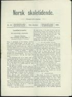 1896,nr 042,                        Norsk Skoletidende.