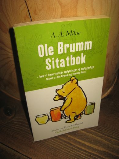 Milne: Ole Brumm Sitatbok 1996