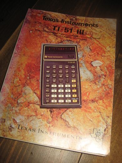 Texos Instruments TI - 51 - III.1978.