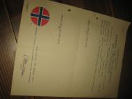 CERTIFIKAT FRA NORGES SØLVREVSTAMBOK, 21164, 28. FEBRUAR 1930.