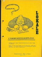 LOKALE UNDERVISNINGSOPPLEGG. 1979