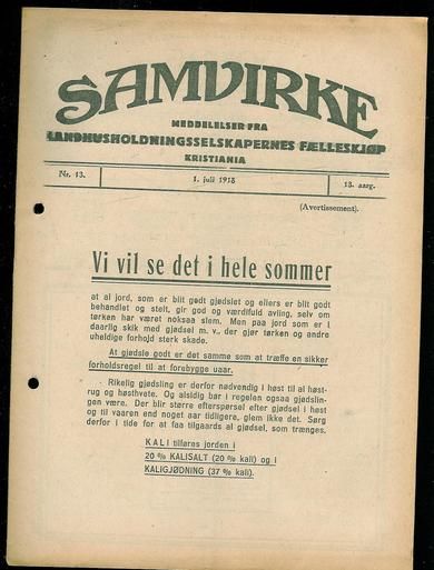 1918 nr 013 SAMVIRKE