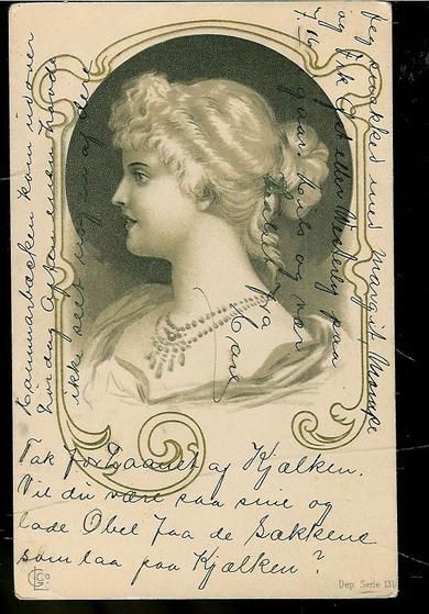 Postkort fra tidleg 1900