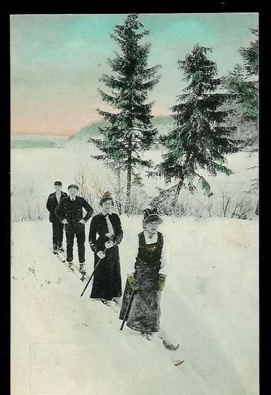Nesten strøkent kort fra tidleg 1900