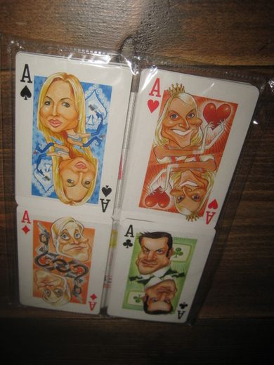 Ubrukte spillkort fra SE OG HØR 80 tallet