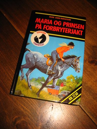 RUDOLFSEN: MARIA OG PRINSEN PÅ FORBRYTERJAKT. 1980.