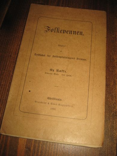 Folkevennen. Et tidsskrift. Minder fra Nordland. Overtro. 1896.