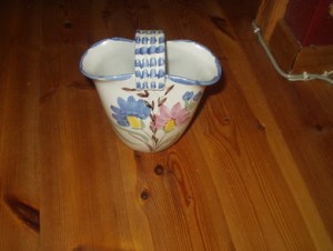 Pen keramikkvase fra 50 tallet.