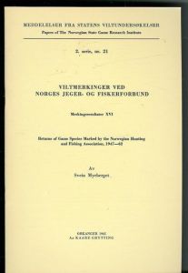 1965, 2. serie,nr 021, VILTMERKINGER VED NORGES JEGER- OG FISKEFORBUND.