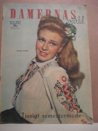 1945 nr 026 DAMERNAS vårld