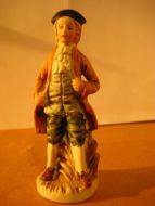 Porselensfigur, 11 cm høg