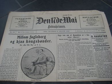 1928 nr 181 Den 17de Mai AMUNDSEN