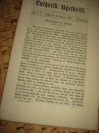 1881 nr 006 Luthersk Ugeskrift
