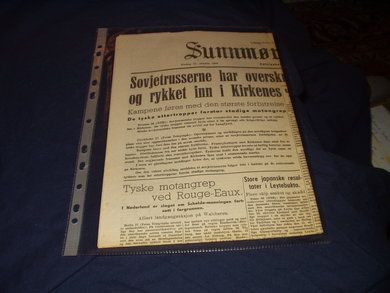1944 nr 250 27 Oktober Sunnmørsposten