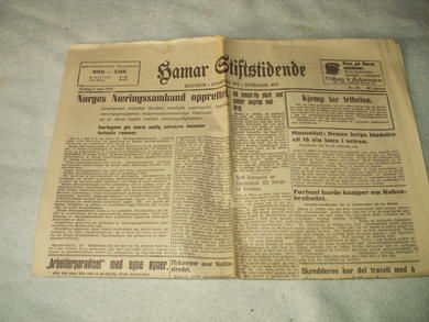 1943 nr 086 Hamar Stiftstidende