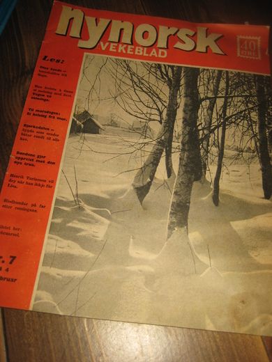 1944 nr 007 Nynorsk VEKEBLAD