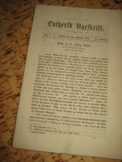 1879 nr 005 Luthers Ugeskrift