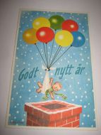Pent, ubrukt postkort fra Eberh. B. Oppi, 7261/28.