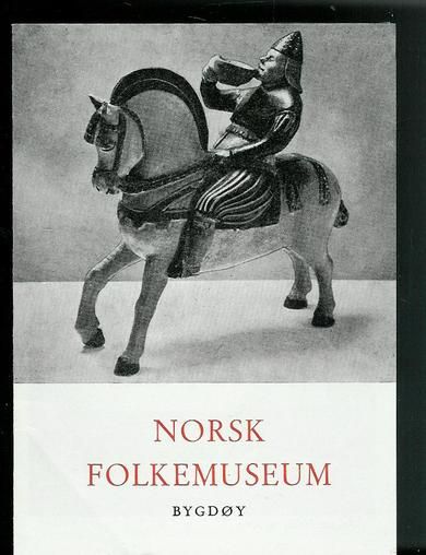 Reklamesak for NORSK FOLKEMUSEUM BYGDØY
