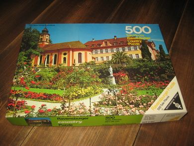 RAVENSBURGER COUNTRY PUZZLE 500 Western Germany 1973
