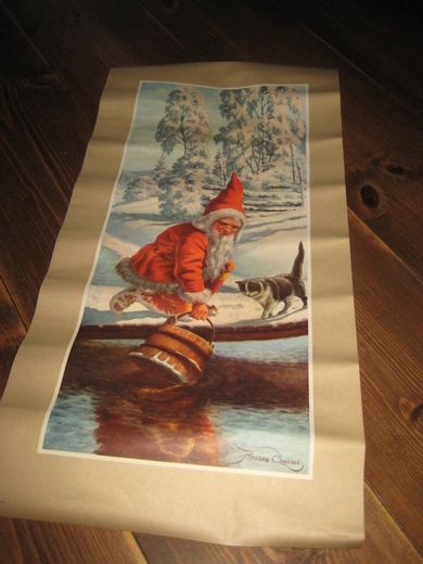 Pent ubrukt bilde fra 40 tallet ca 59*30 cm stort Anders Ohlson