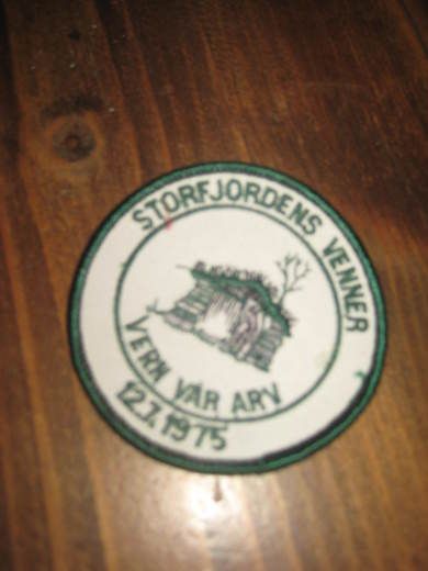 Jakkemerke STORFJORDENS VENNER 1975