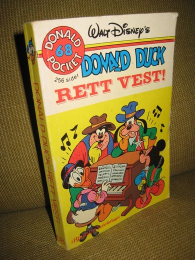 DONALD DUCK RETT VEST Bok nr 068