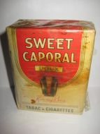SWEET CAPORAL uåpna eske med innhold,  Kiney Bros, 50 tallet.