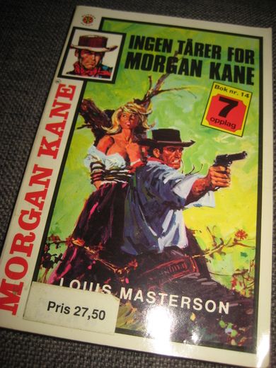 INGEN TÅRER FOR MORGAN KANE Bok nr 14 7 opplag