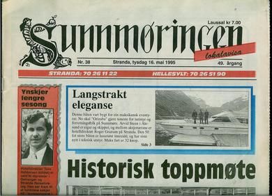 1995 nr 038 Sunnmøringen