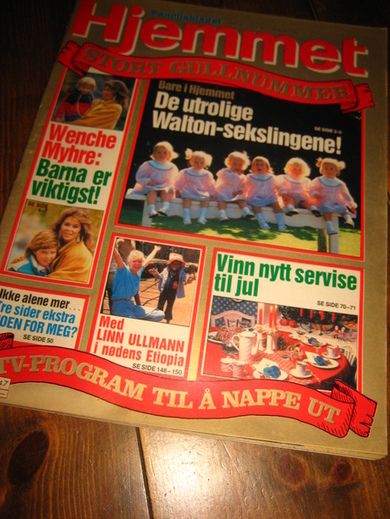 1985 nr 047 HJEMMET WENCHE MYHRE