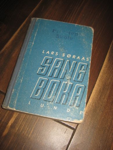 SØRAAS: SANG BOKA. 1939.