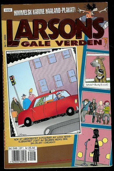 2003 nr 007 LARSONS GALE VERDEN