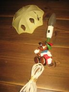 Disney vegglampett med skada skjerm PINOCCIO 1956