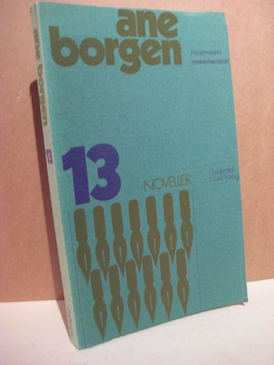 borgen ane: 13 noveller 1969