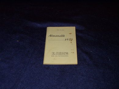 1955, ALMANAKK, Sønnafjells utgaven