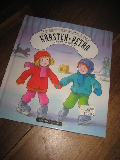 BRINGSVÆRD - HOLT: KARSTEN + PETRA GÅR PÅ SKØYTER 2008
