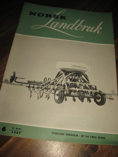 1967,nr 006, Norsk Landbruk. 