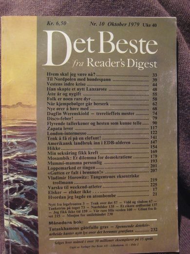 1979 nr 010 Det Beste fra Reader's Digest