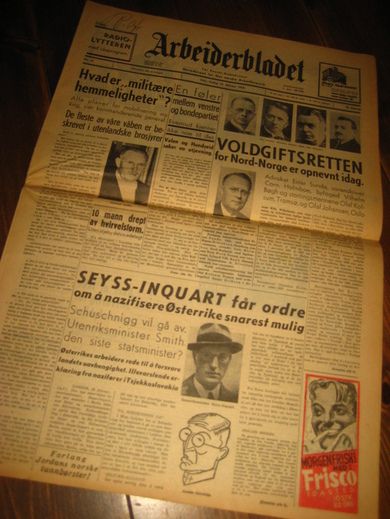1938 nr 041 Arbeiderbladet