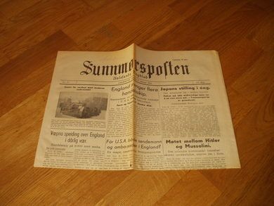 1941 NR 017 Sunnmørsposten