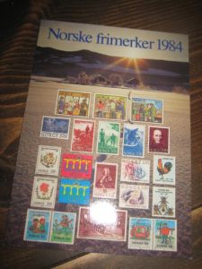 1984, Norske frimerker. Utgitt av postverket. TMF/1437.