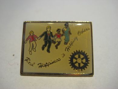 Emaljert pent jakkemerke