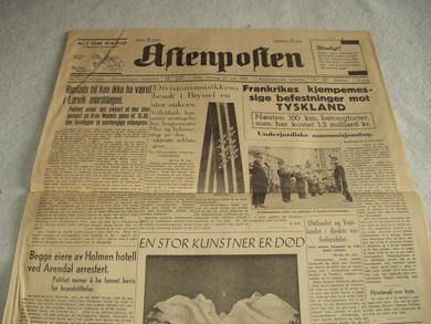 1935 nr 304 Aften Aftenposten