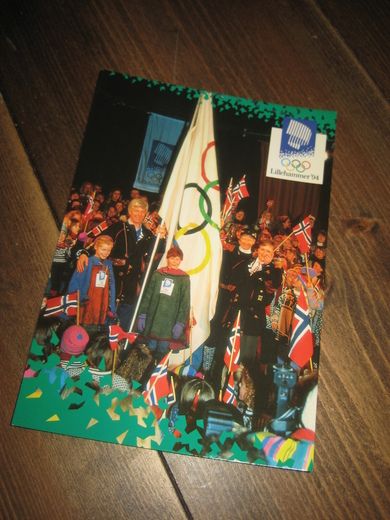 552 LOOC 1991 OL Flagget til Lillehammer