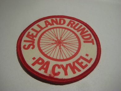 SJÆLLAND RUNDT PÅ SYKKEL Ca 8 cm i diameter