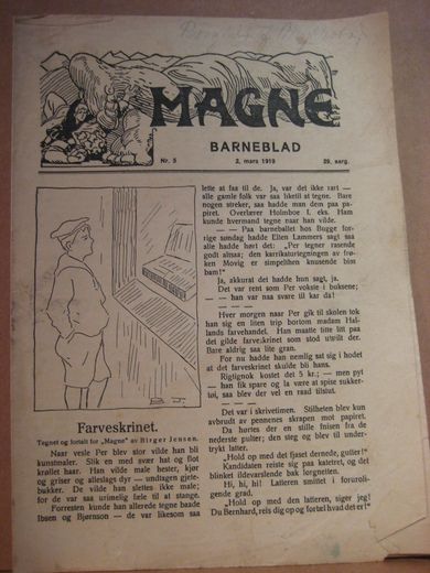 1919 nr 005 MAGNE BARNEBLAD