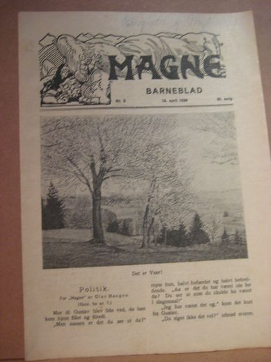 1920 nr 008 MAGNE BARNEBLAD
